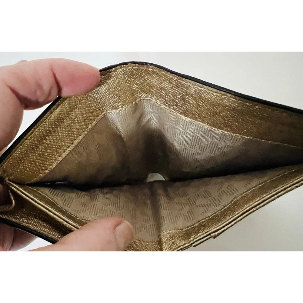 michael kors Compact wallet women Gold